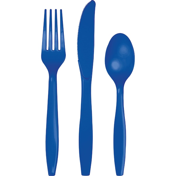 Touch Of Color Blue Assorted Cutlery, Cobalt, 288PK 013147 - main